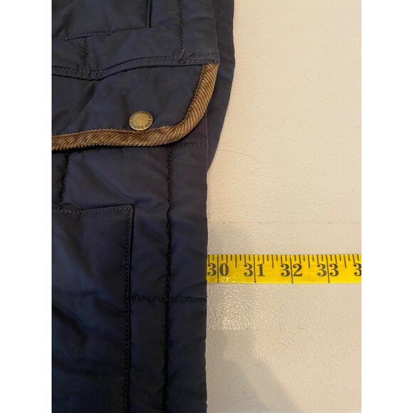 Lands End Mens Quilted Jacket Navy XXL - Picture 6 of 9